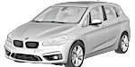 BMW F45 B2657 Fault Code